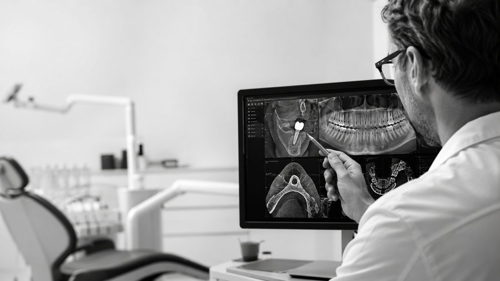 Implants dentaires sans vis